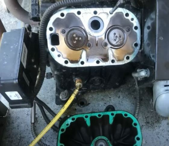 COMPRESSOR VALVE PLATE REPLACEMENT